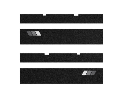 Door Sill Protection Overlays Fits 2022-2026 Toyota Tundra by Tufskinz.com