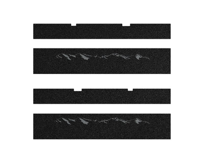 Door Sill Protection Overlays Fits 2022-2026 Toyota Tundra by Tufskinz.com