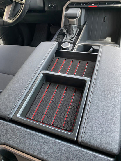 Center Console Foam Inserts Fits 2022-2026 Toyota Tundra & 2023-2026 Toyota Sequoia by Tufskinz.com