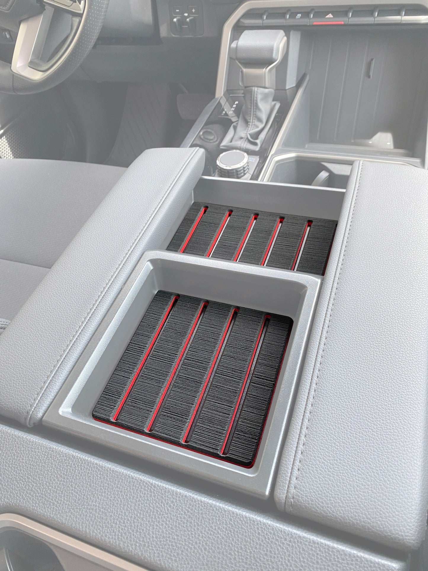 Center Console Foam Inserts Fits 2022-2026 Toyota Tundra & 2023-2026 Toyota Sequoia by Tufskinz.com