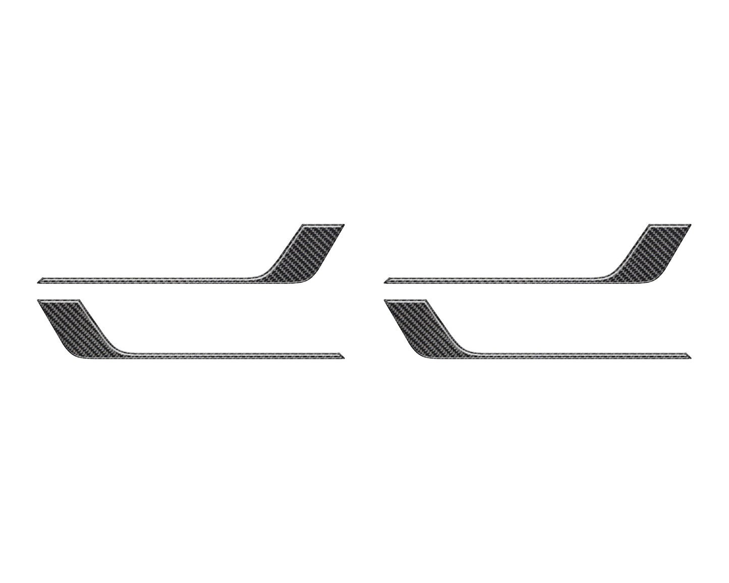 Door Lower Accent Trim Fits 2022-2026 Toyota Tundra by Tufskinz.com