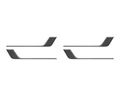 Door Lower Accent Trim Fits 2022-2026 Toyota Tundra by Tufskinz.com