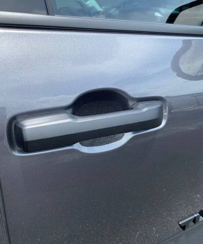 4 Door Handle Textured Protective Inserts Fits 2022-2026 Toyota Tundra by Tufskinz.com