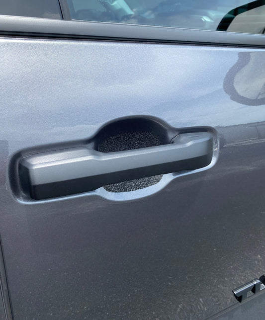 4 Door Handle Textured Protective Inserts Fits 2022-2026 Toyota Tundra by Tufskinz.com