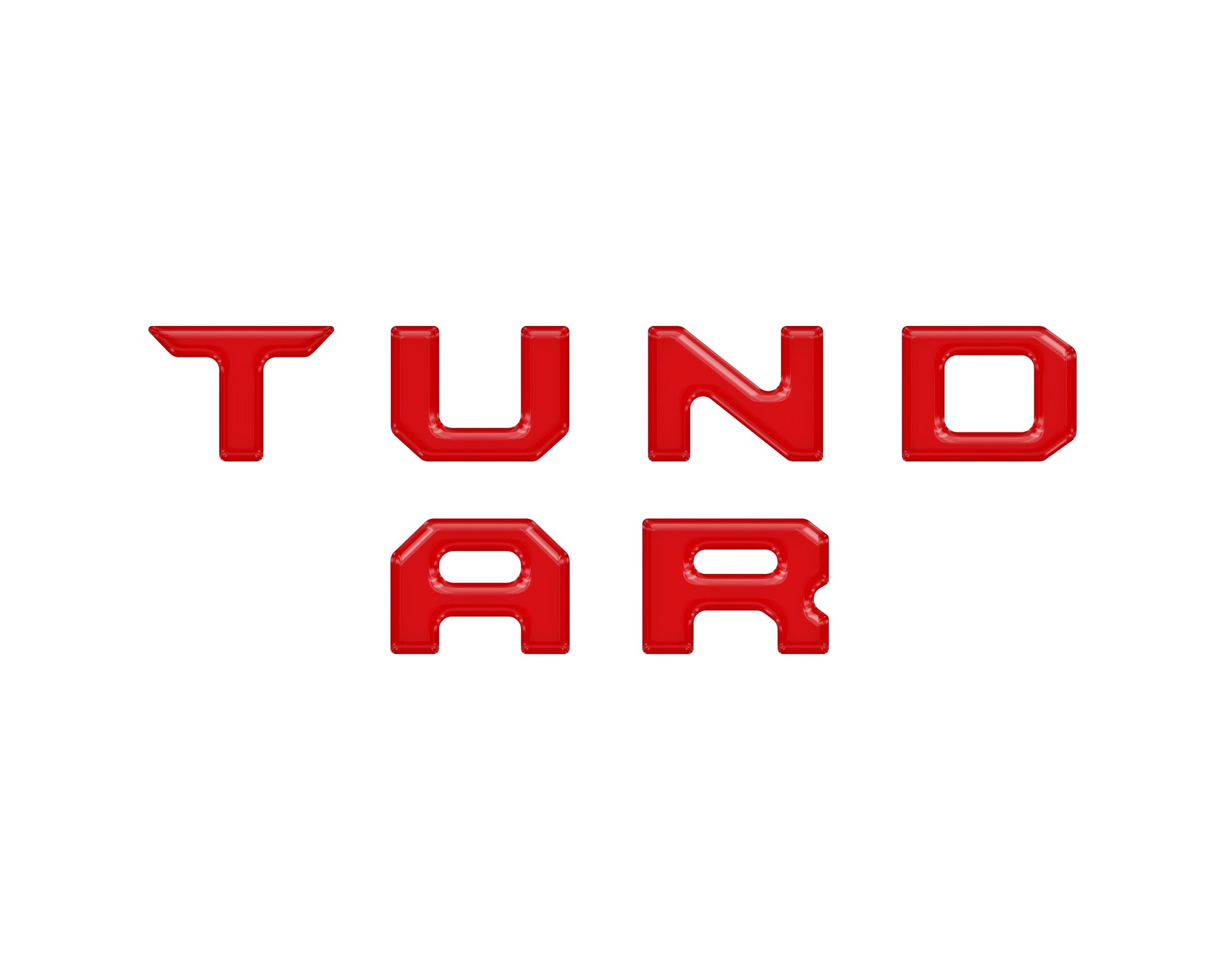 3RD Brakelight Letter Inserts Fits 2022-2026 Toyota Tundra by Tufskinz.com