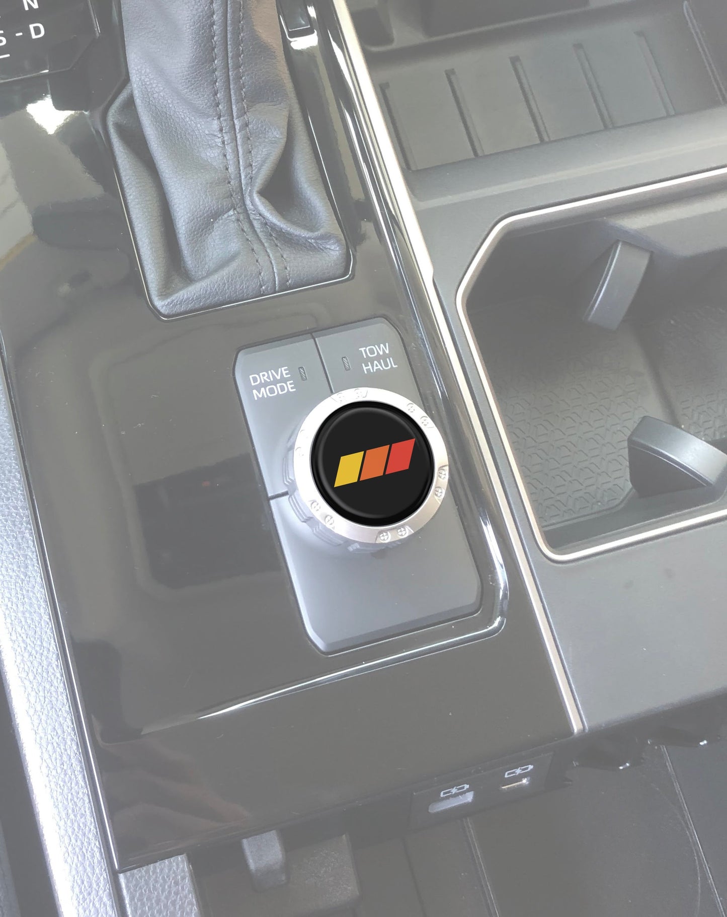 Badge for Drive Mode Selector Dial Fits 2022-2026 Toyota Tundra & 2023-2026 Toyota Sequoia by Tufskinz.com