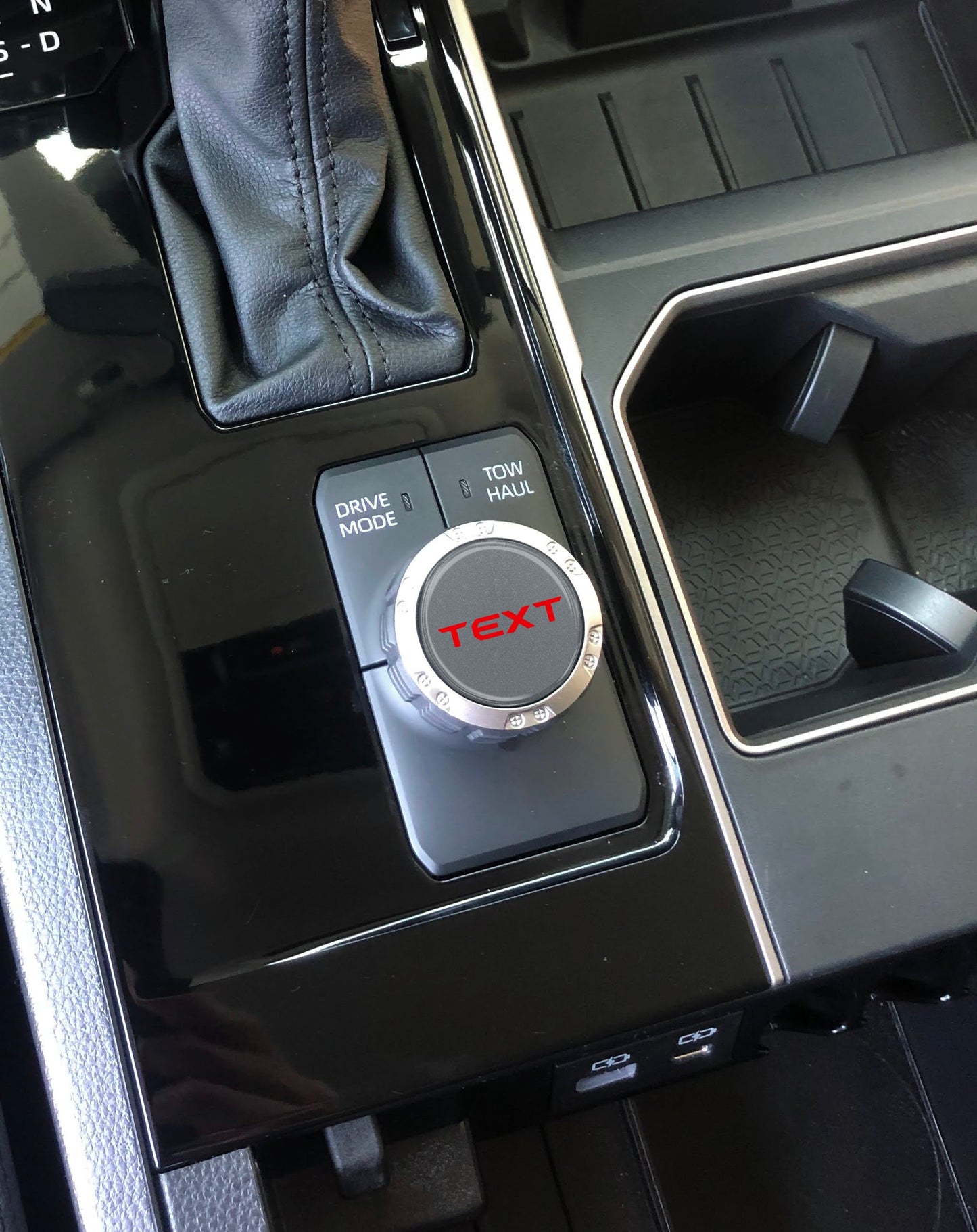 Badge for Drive Mode Selector Dial Fits 2022-2026 Toyota Tundra & 2023-2026 Toyota Sequoia by Tufskinz.com