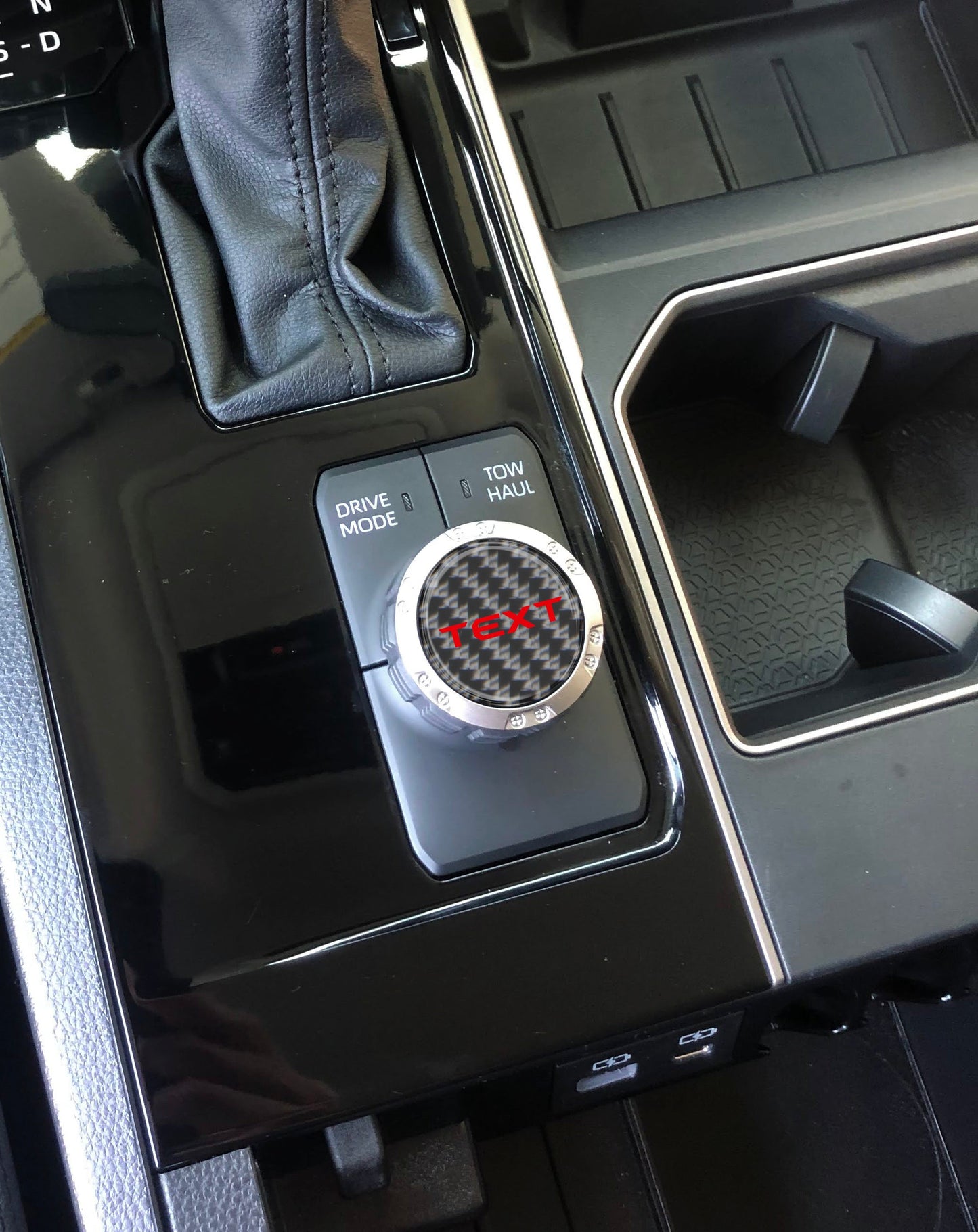 Badge for Drive Mode Selector Dial Fits 2022-2026 Toyota Tundra & 2023-2026 Toyota Sequoia by Tufskinz.com