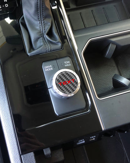 Badge for Drive Mode Selector Dial Fits 2022-2026 Toyota Tundra & 2023-2026 Toyota Sequoia by Tufskinz.com