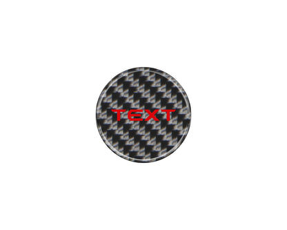 Badge for Drive Mode Selector Dial Fits 2022-2026 Toyota Tundra & 2023-2026 Toyota Sequoia by Tufskinz.com