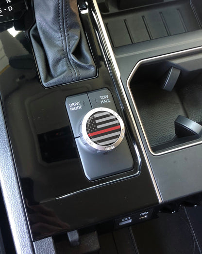 Badge for Drive Mode Selector Dial Fits 2022-2026 Toyota Tundra & 2023-2026 Toyota Sequoia by Tufskinz.com
