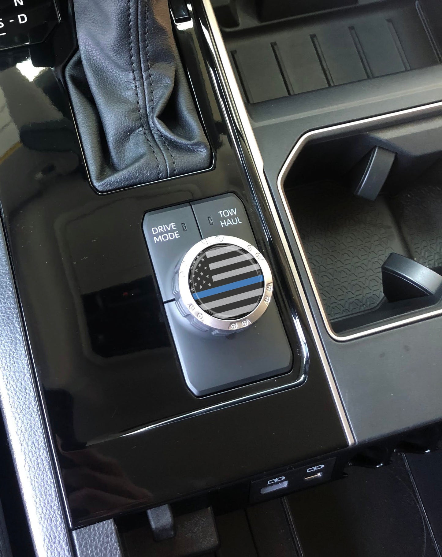 Badge for Drive Mode Selector Dial Fits 2022-2026 Toyota Tundra & 2023-2026 Toyota Sequoia by Tufskinz.com