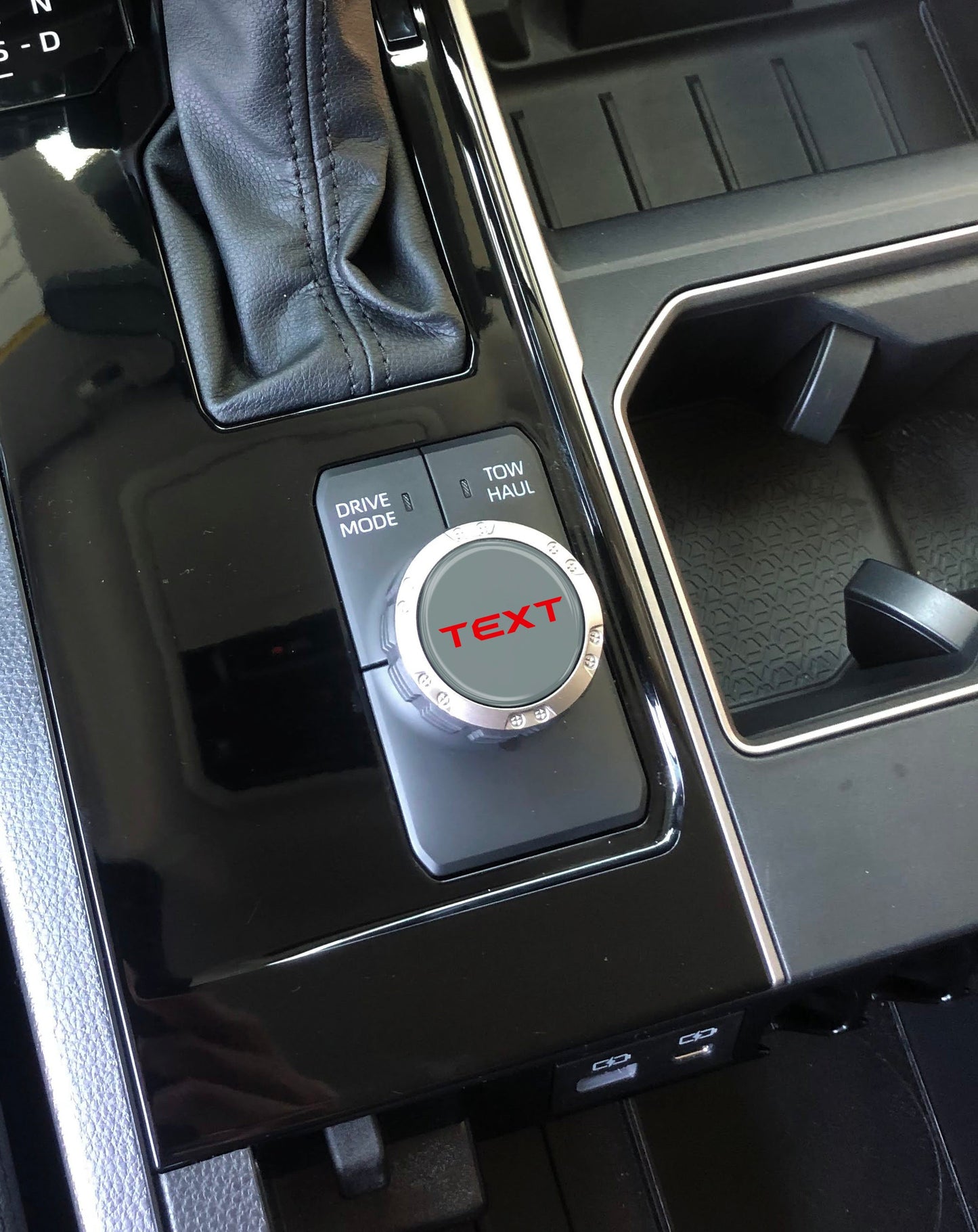 Badge for Drive Mode Selector Dial Fits 2022-2026 Toyota Tundra & 2023-2026 Toyota Sequoia by Tufskinz.com