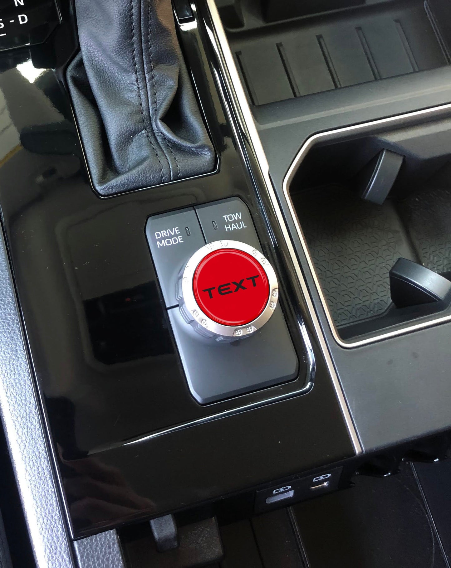 Badge for Drive Mode Selector Dial Fits 2022-2026 Toyota Tundra & 2023-2026 Toyota Sequoia by Tufskinz.com