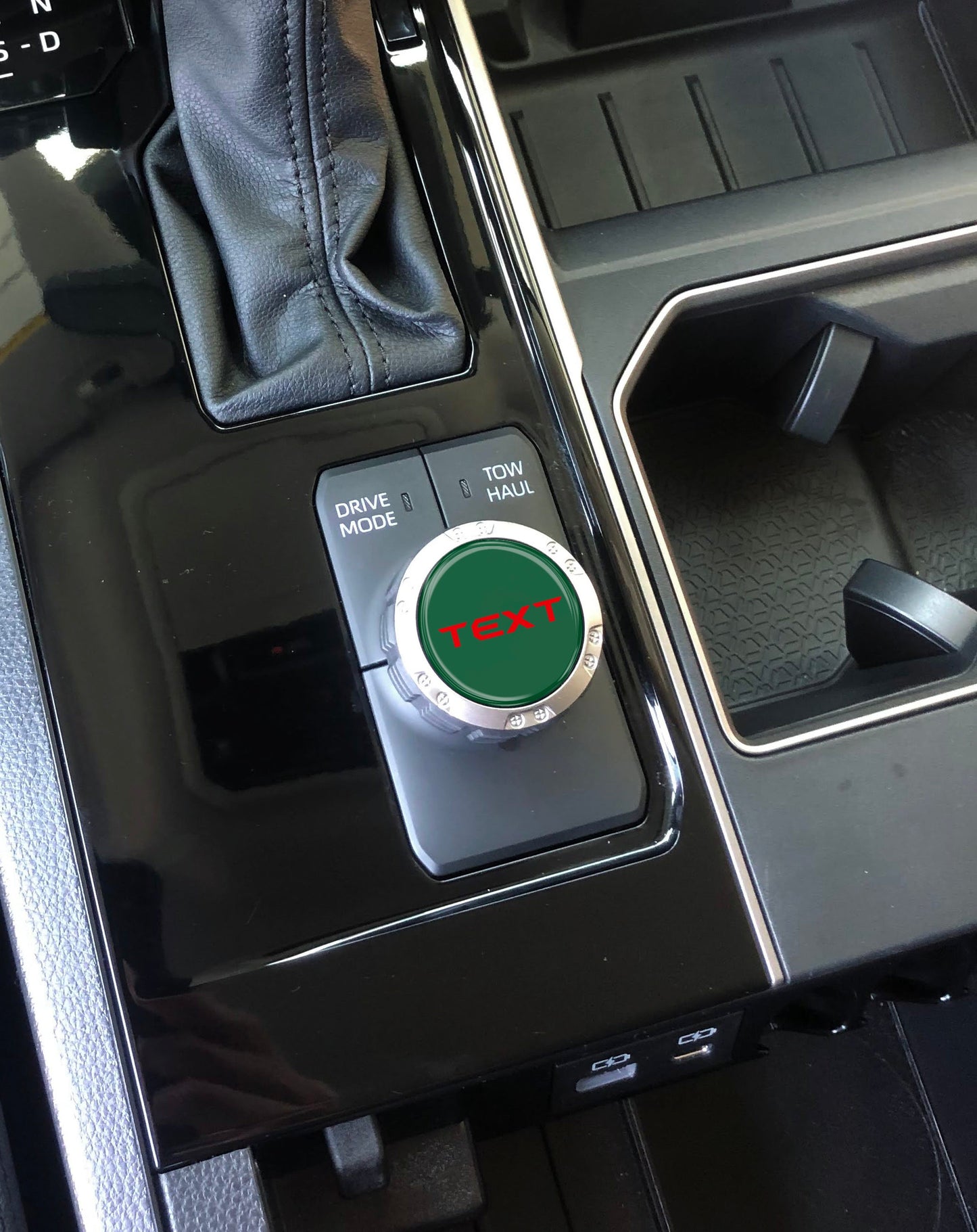 Badge for Drive Mode Selector Dial Fits 2022-2026 Toyota Tundra & 2023-2026 Toyota Sequoia by Tufskinz.com