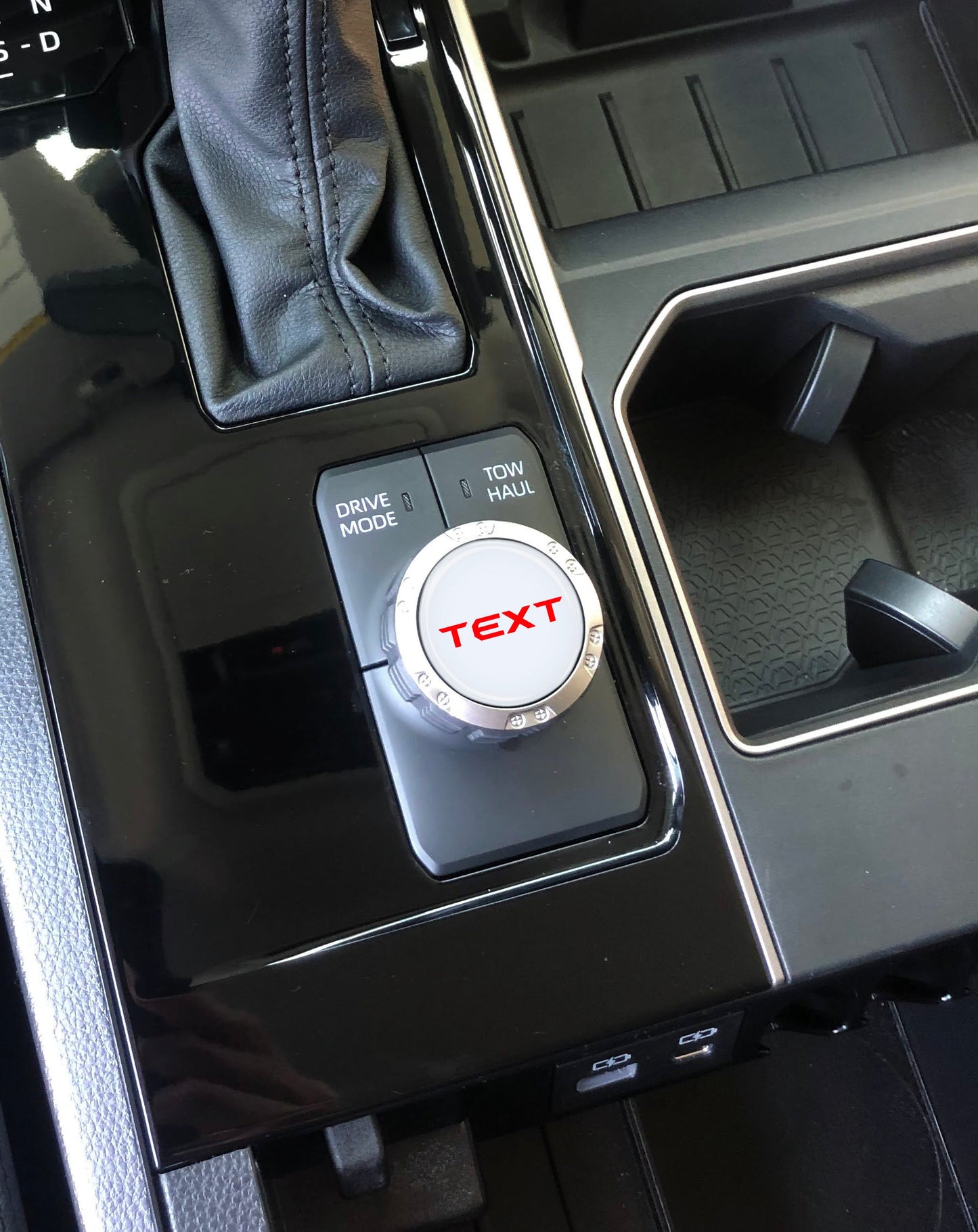 Badge for Drive Mode Selector Dial Fits 2022-2026 Toyota Tundra & 2023-2026 Toyota Sequoia by Tufskinz.com