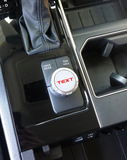 Badge for Drive Mode Selector Dial Fits 2022-2026 Toyota Tundra & 2023-2026 Toyota Sequoia by Tufskinz.com