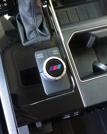 Badge for Drive Mode Selector Dial Fits 2022-2026 Toyota Tundra & 2023-2026 Toyota Sequoia by Tufskinz.com