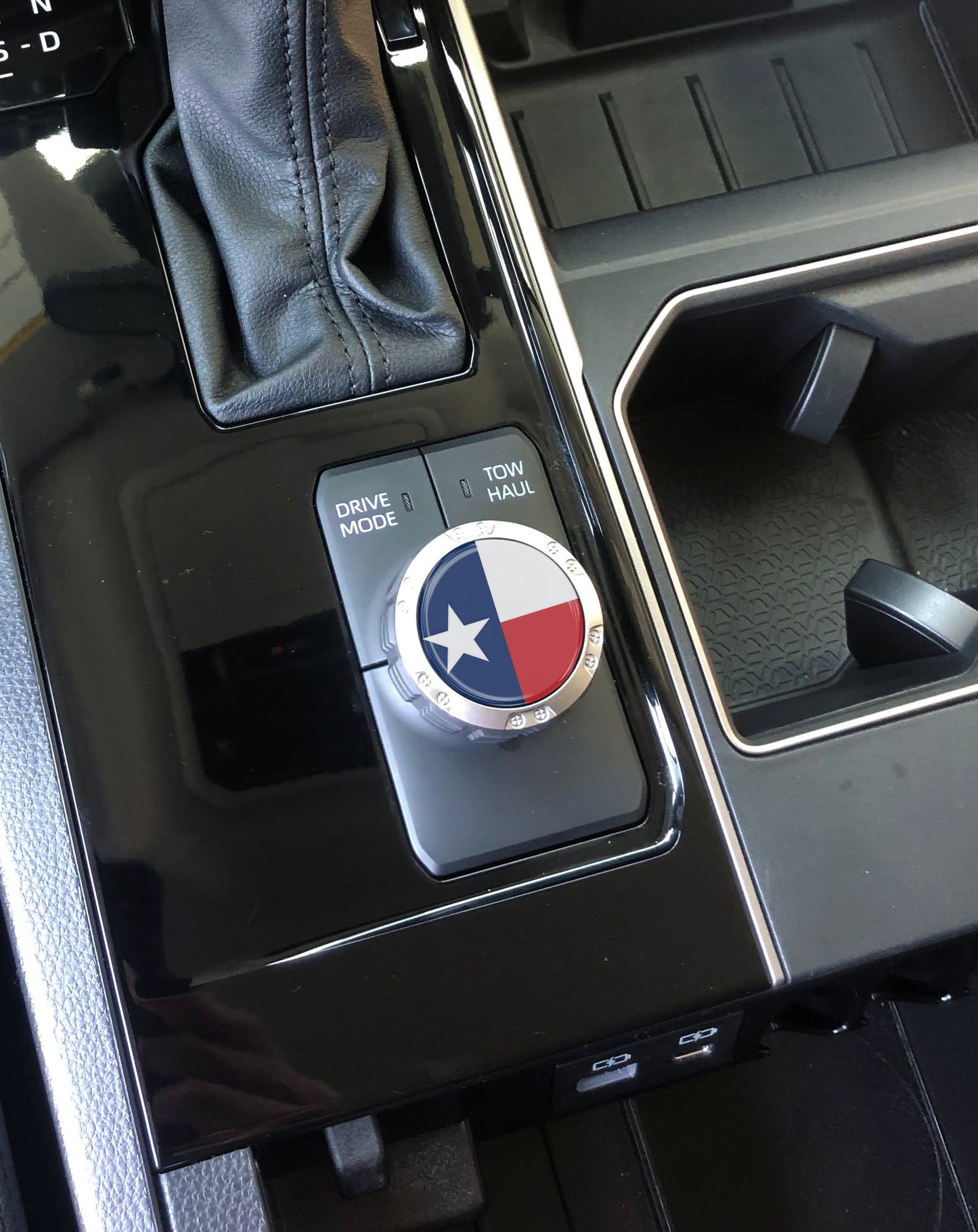 Badge for Drive Mode Selector Dial Fits 2022-2026 Toyota Tundra & 2023-2026 Toyota Sequoia by Tufskinz.com