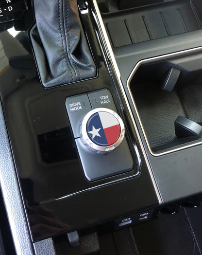 Badge for Drive Mode Selector Dial Fits 2022-2026 Toyota Tundra & 2023-2026 Toyota Sequoia by Tufskinz.com