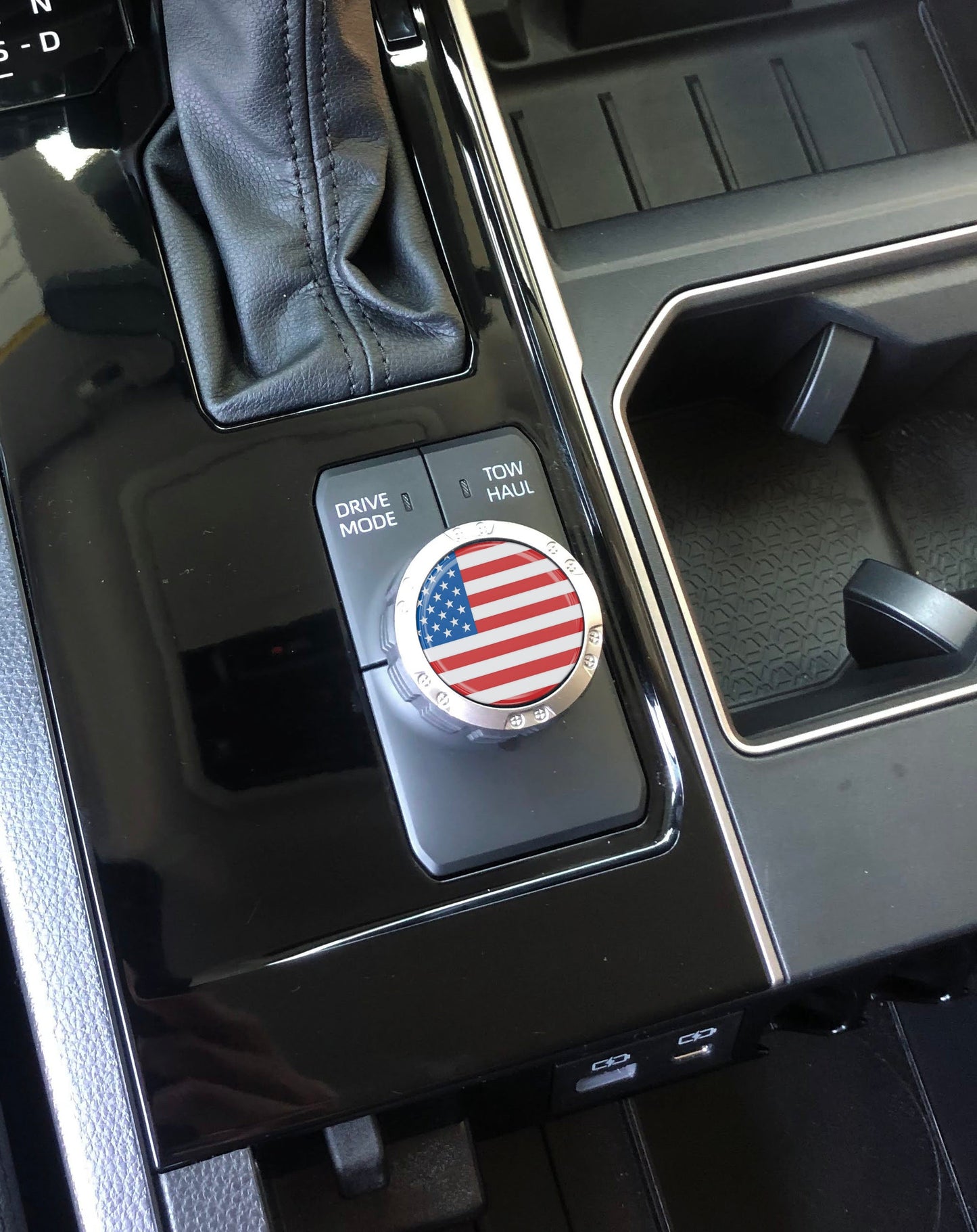 Badge for Drive Mode Selector Dial Fits 2022-2026 Toyota Tundra & 2023-2026 Toyota Sequoia by Tufskinz.com