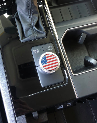 Badge for Drive Mode Selector Dial Fits 2022-2026 Toyota Tundra & 2023-2026 Toyota Sequoia by Tufskinz.com