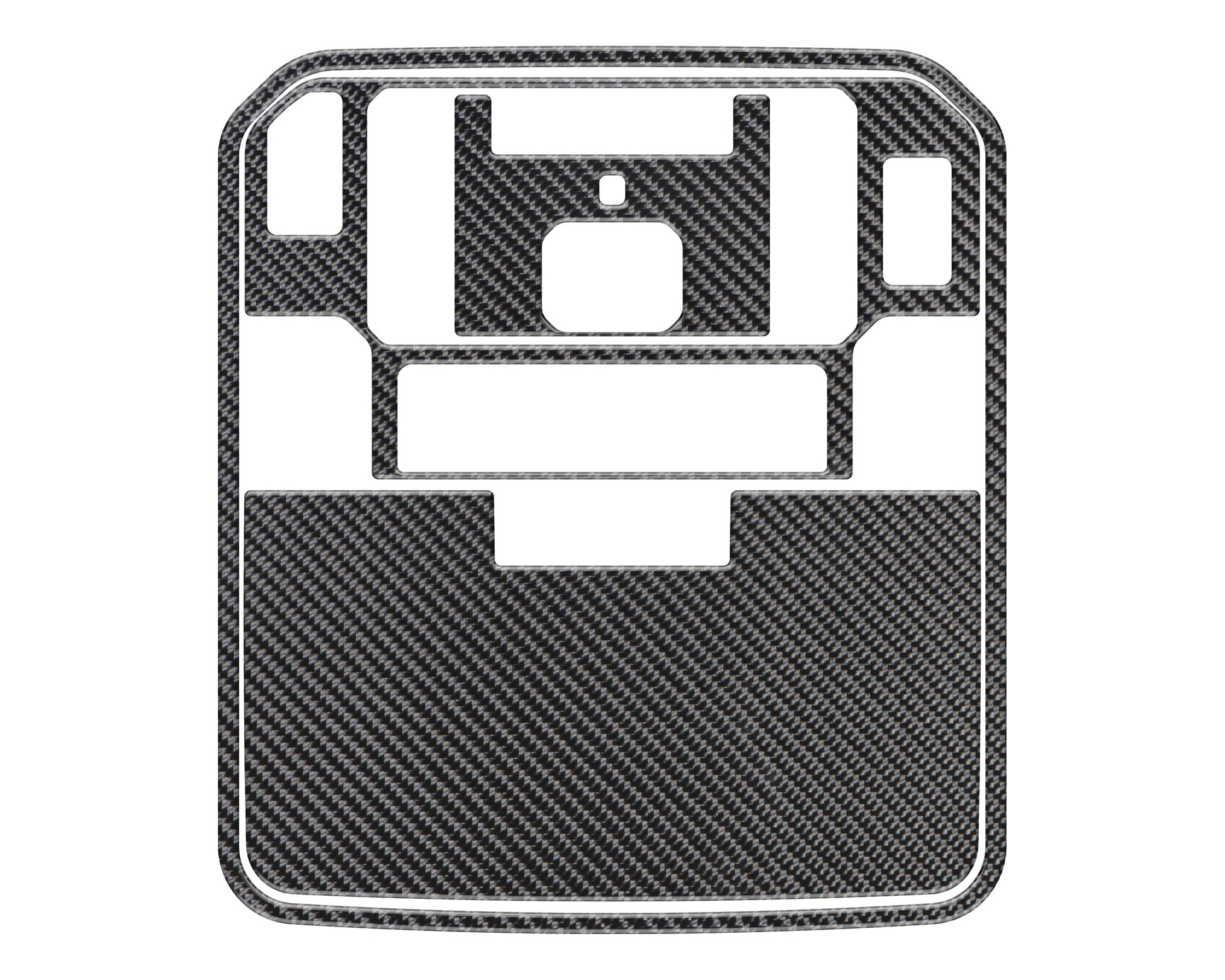 Overhead Switches Accent Trim Fits 2022-2026 Toyota Tundra by Tufskinz.com
