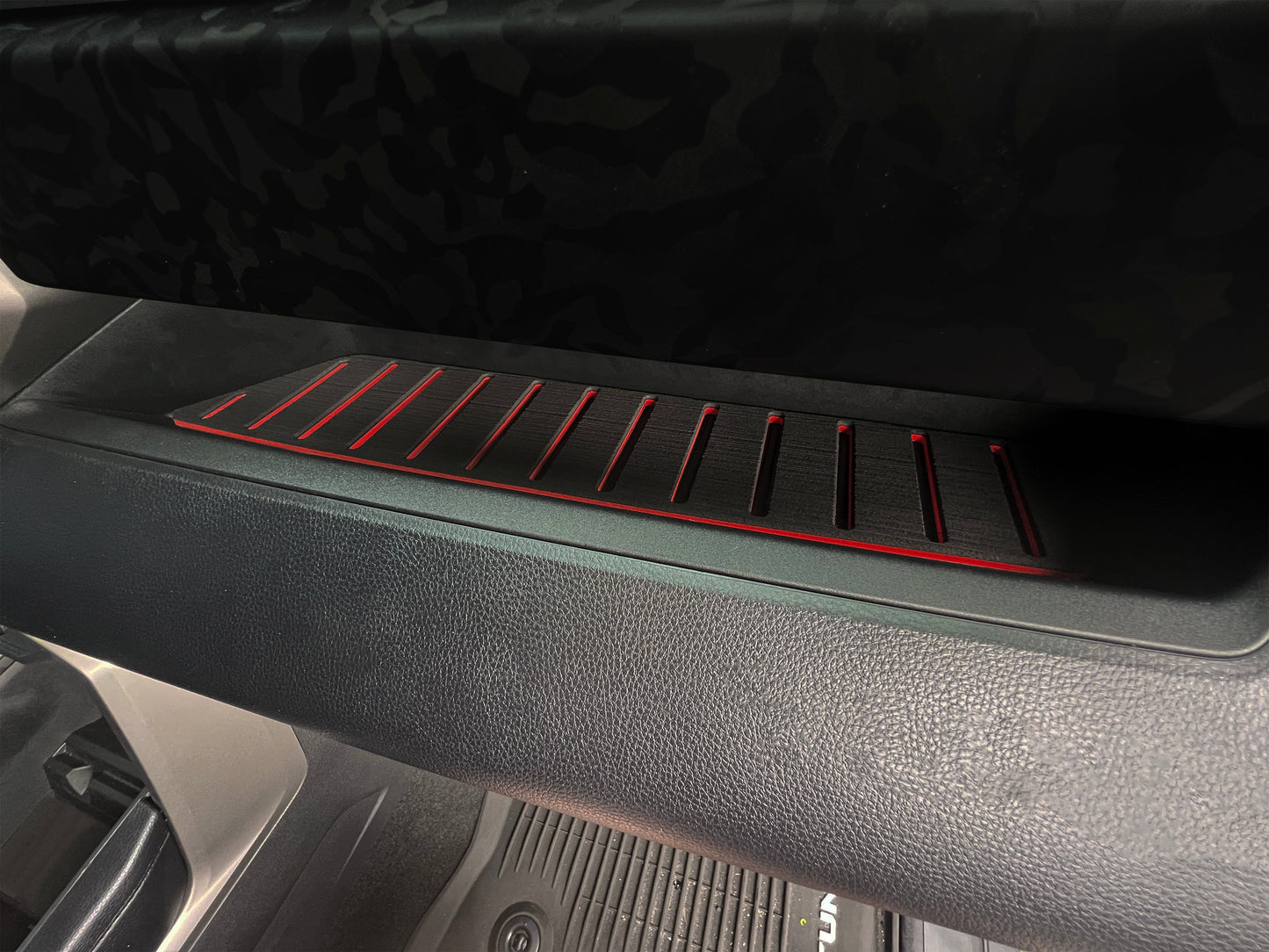 Upper Glove Box Foam Inserts Fits 2022-2026 Toyota Tundra by Tufskinz.com
