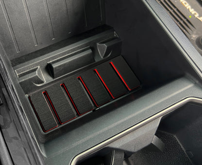 Lower Center Console Foam Inserts Fits 2022-2026 Toyota Tundra & 2023-2026 Toyota Sequoia by Tufskinz.com