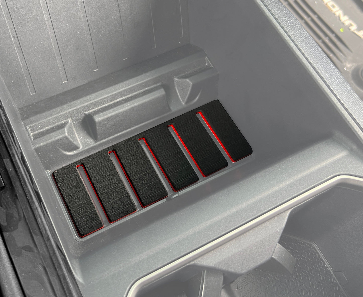 Lower Center Console Foam Inserts Fits 2022-2026 Toyota Tundra & 2023-2026 Toyota Sequoia by Tufskinz.com