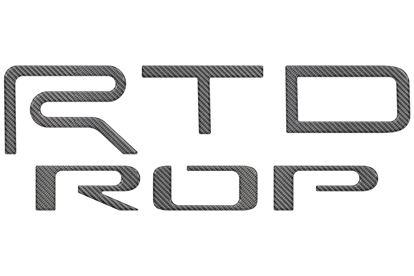 TRD Pro Tailgate Letter Inserts Fits 2022-2026 Toyota Tundra by Tufskinz.com