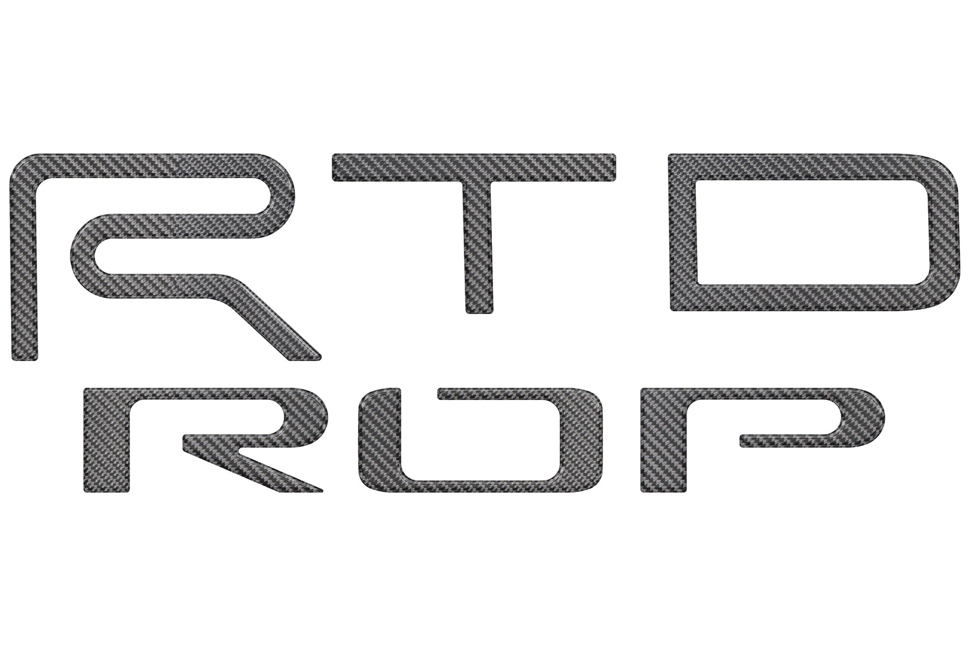 TRD Pro Tailgate Letter Inserts Fits 2022-2026 Toyota Tundra by Tufskinz.com
