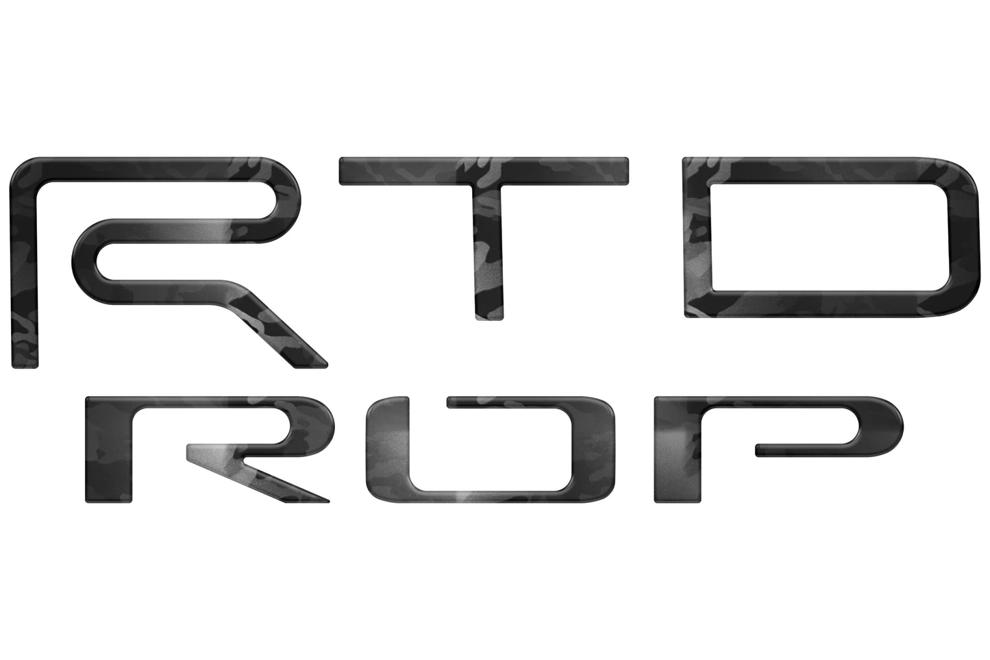TRD Pro Tailgate Letter Inserts Fits 2022-2026 Toyota Tundra by Tufskinz.com