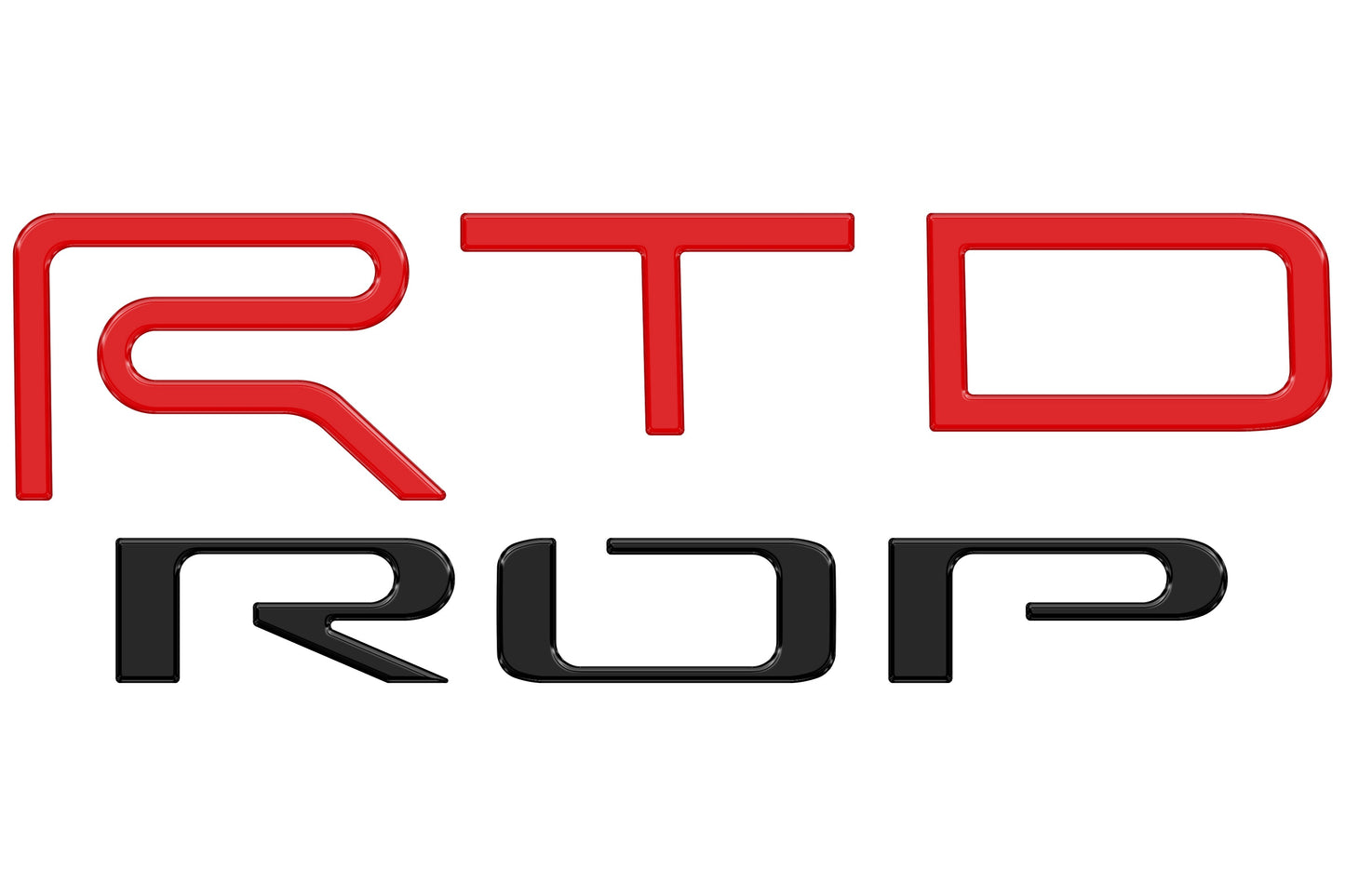 TRD Pro Tailgate Letter Inserts Fits 2022-2026 Toyota Tundra by Tufskinz.com
