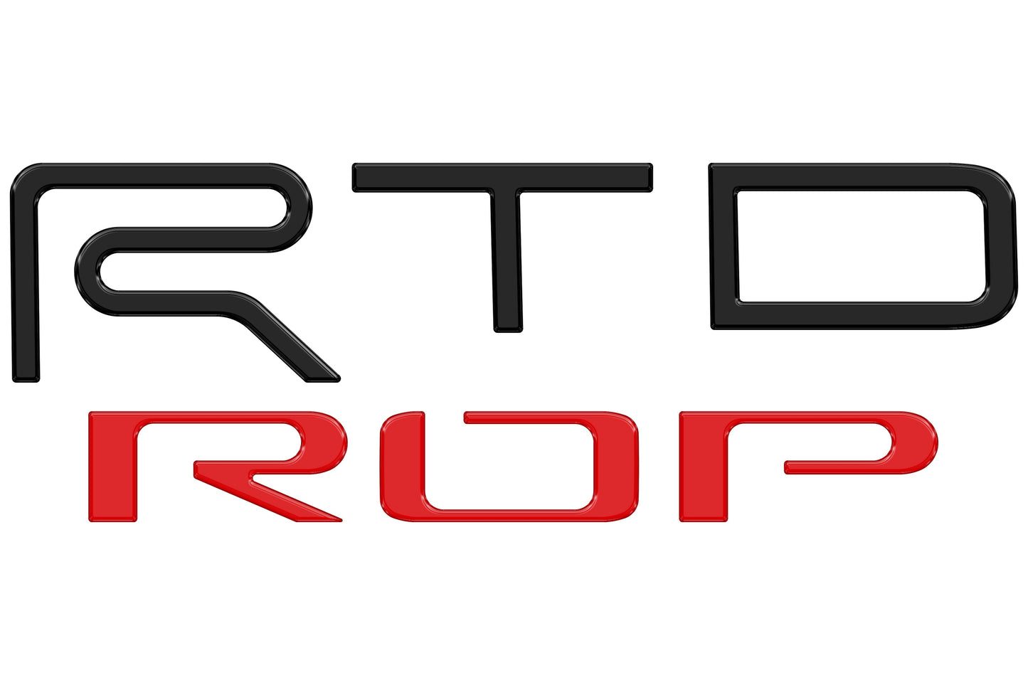 TRD Pro Tailgate Letter Inserts Fits 2022-2026 Toyota Tundra by Tufskinz.com