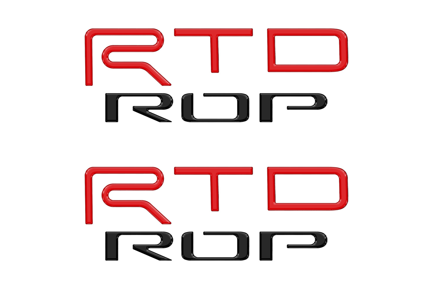 Hood Louver Letter Overlays Fits 2022-2026 Toyota Tundra TRD Pro by Tufskinz.com
