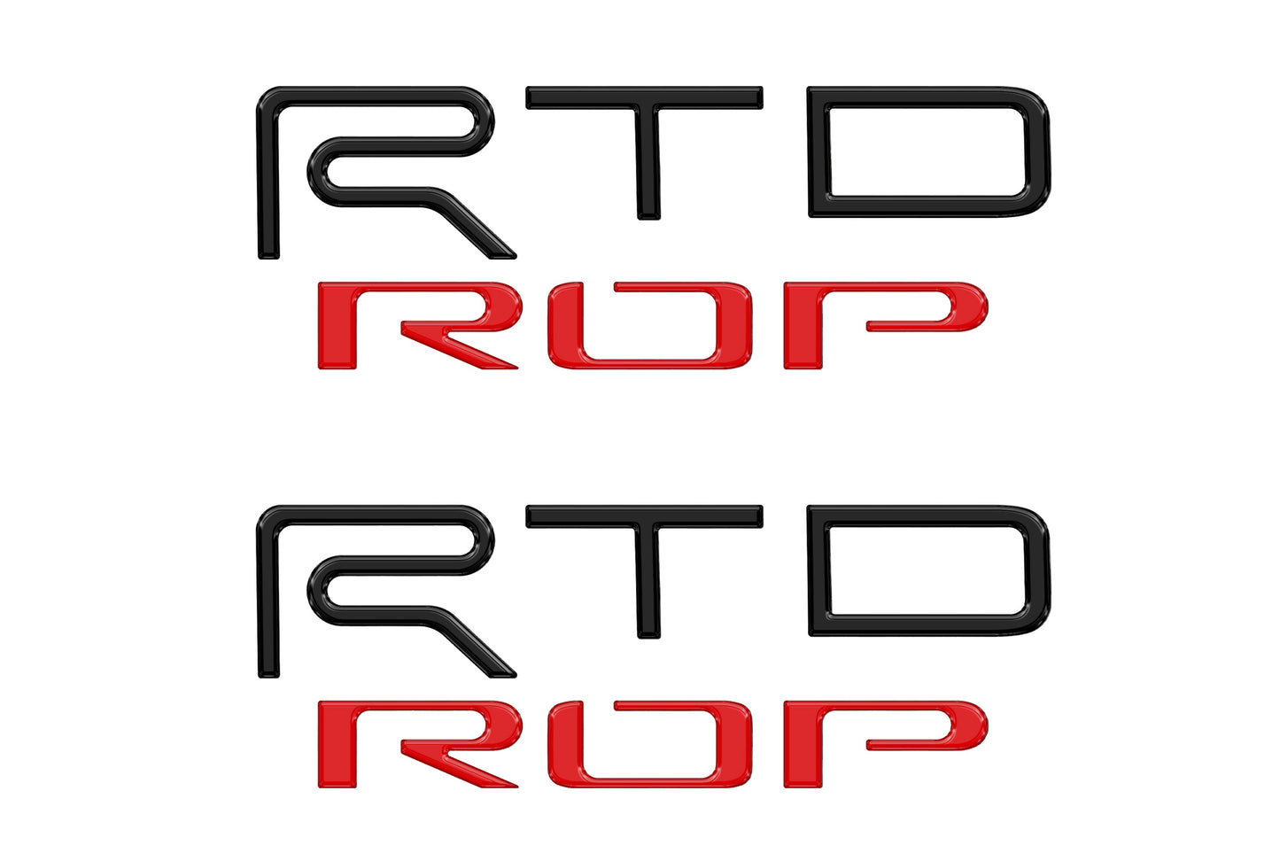 Hood Louver Letter Overlays Fits 2022-2026 Toyota Tundra TRD Pro by Tufskinz.com