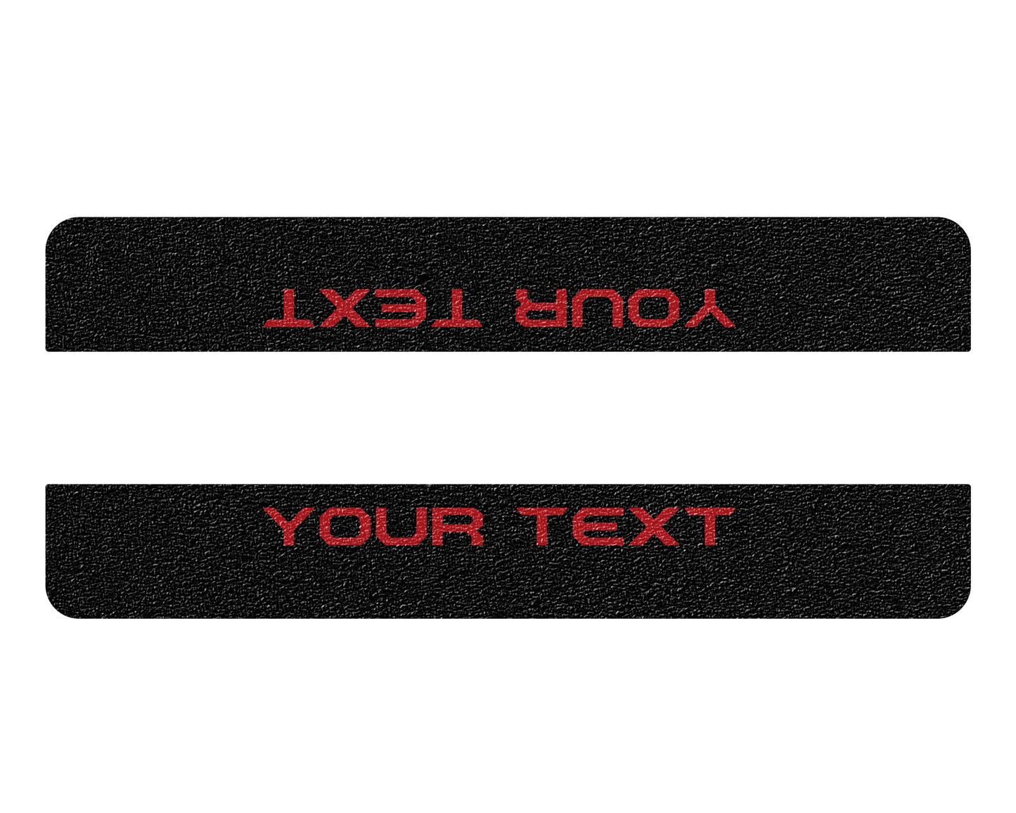Textured Door Sill Overlays Fits 2000-2006 Toyota Tundra by Tufskinz.com