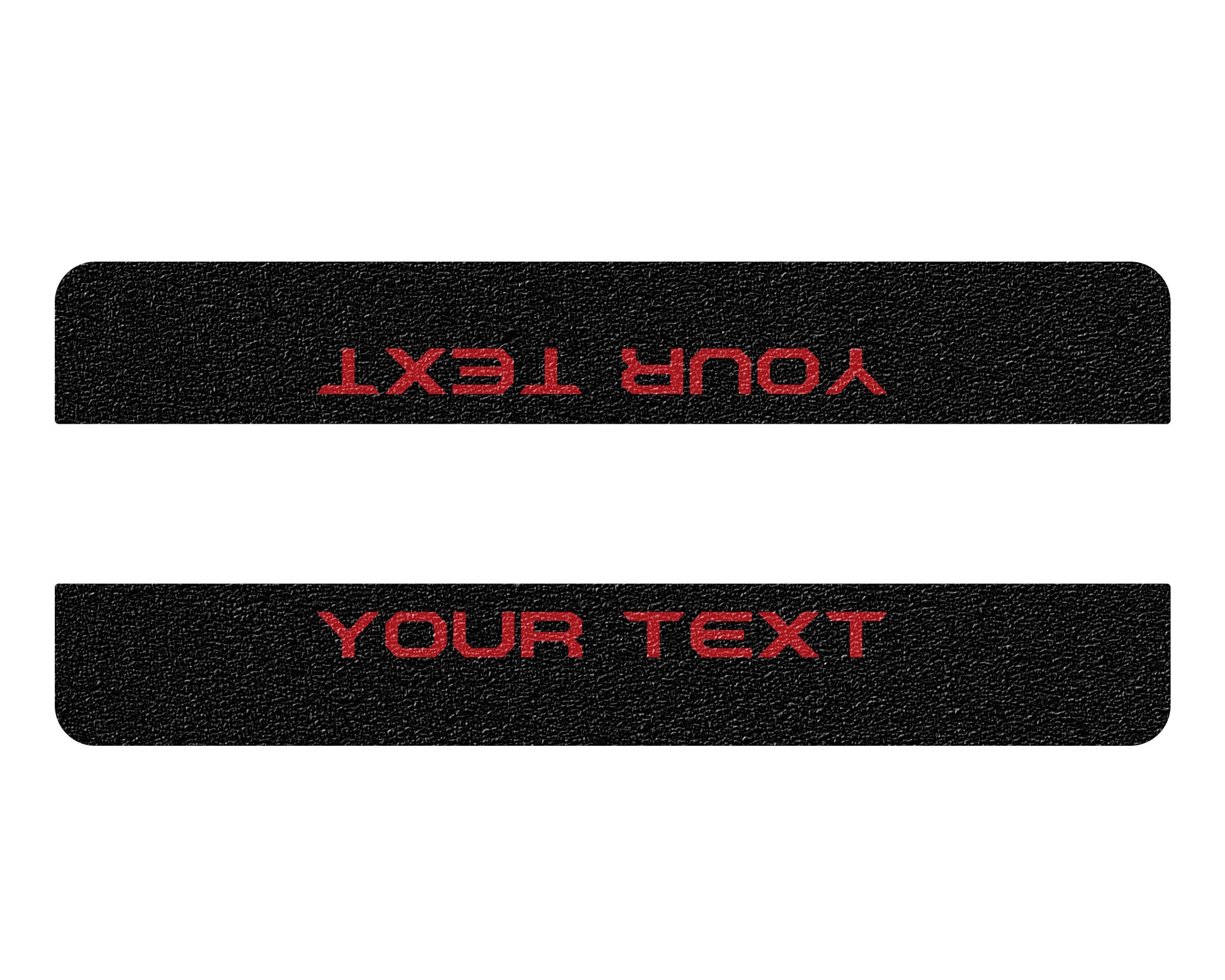 Textured Door Sill Overlays Fits 2000-2006 Toyota Tundra by Tufskinz.com