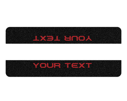 Textured Door Sill Overlays Fits 2000-2006 Toyota Tundra by Tufskinz.com