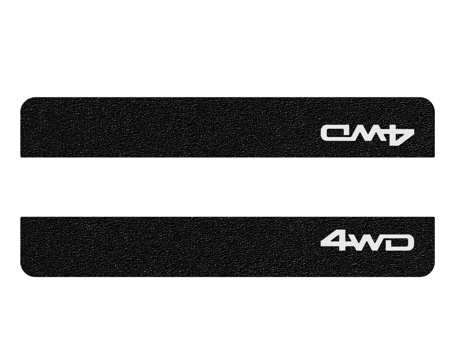 Textured Door Sill Overlays Fits 2000-2006 Toyota Tundra by Tufskinz.com