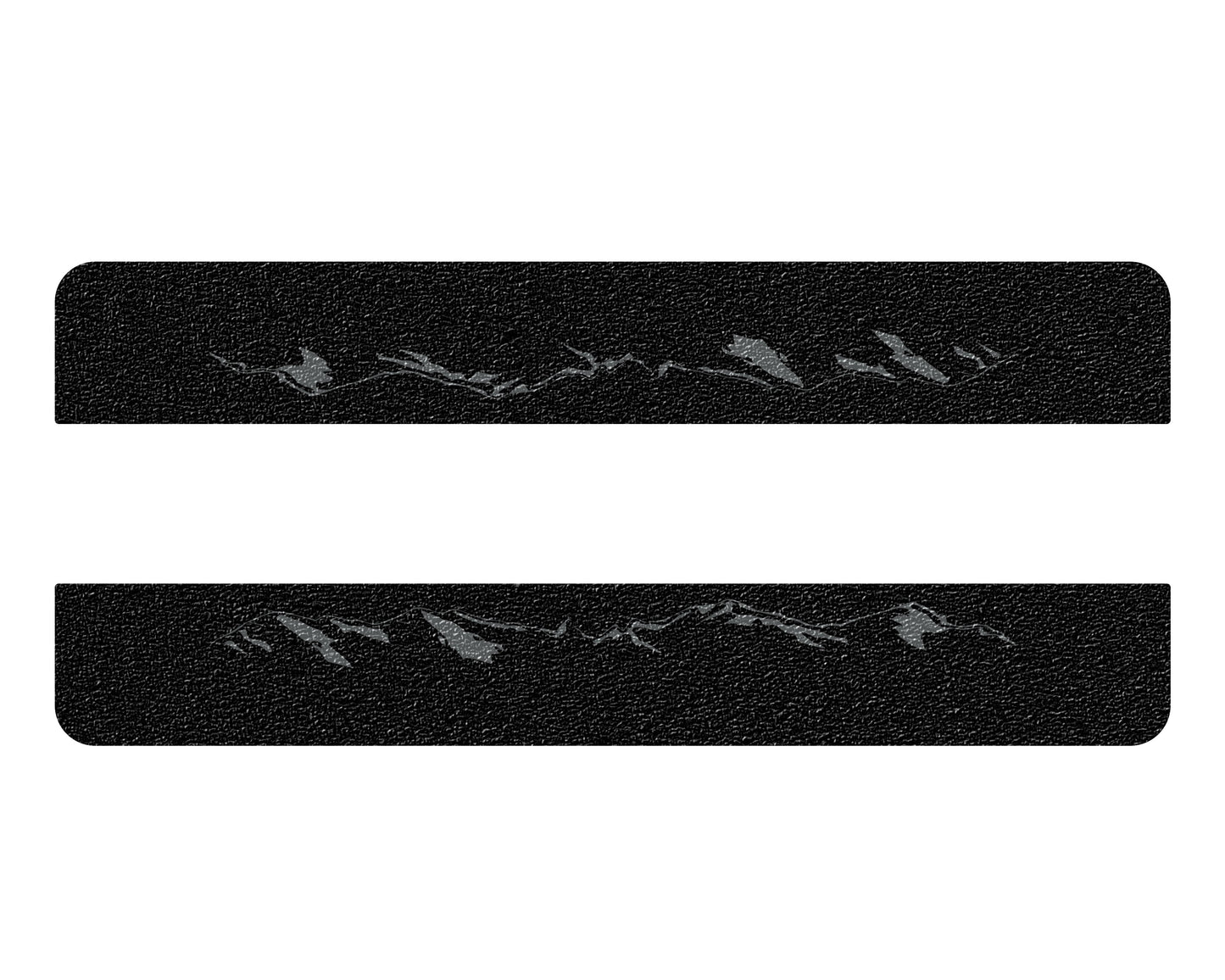 Textured Door Sill Overlays Fits 2000-2006 Toyota Tundra by Tufskinz.com