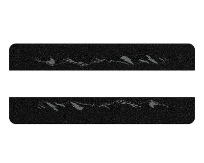Textured Door Sill Overlays Fits 2000-2006 Toyota Tundra by Tufskinz.com