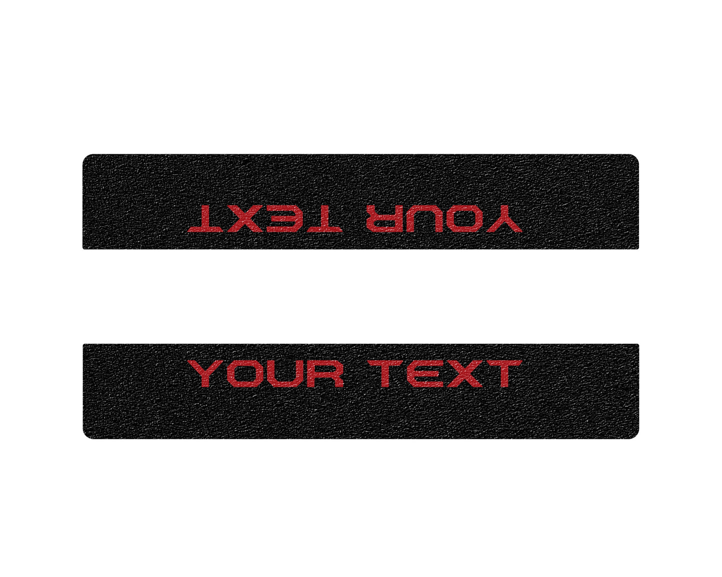 Textured Door Sill Overlays Fits 2000-2006 Toyota Tundra by Tufskinz.com