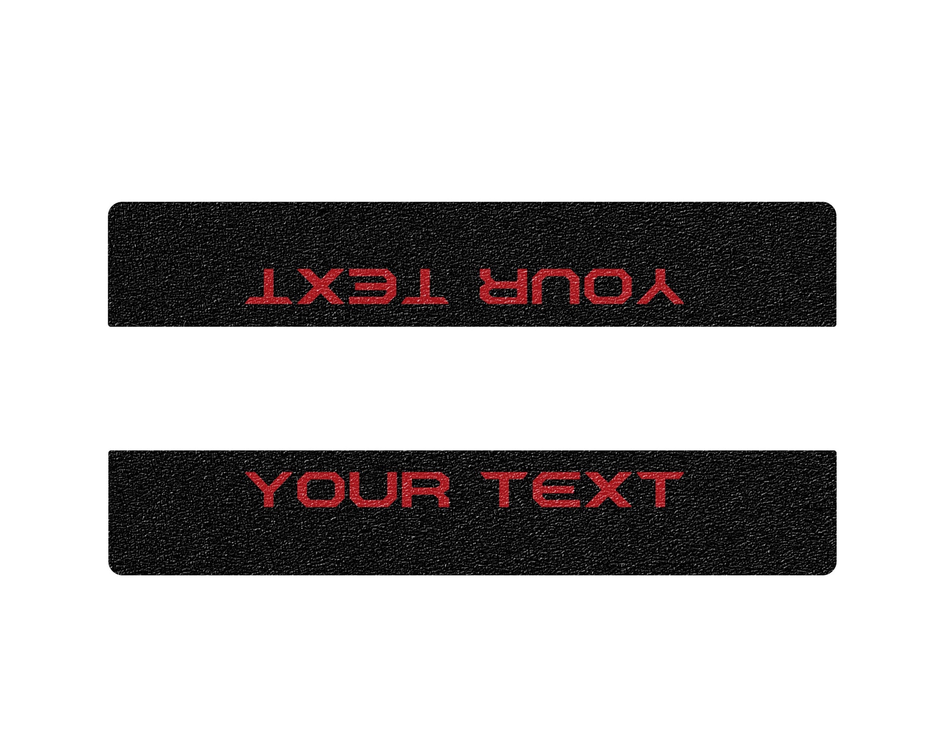 Textured Door Sill Overlays Fits 2000-2006 Toyota Tundra by Tufskinz.com