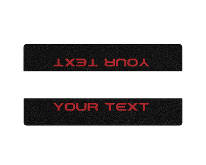 Textured Door Sill Overlays Fits 2000-2006 Toyota Tundra by Tufskinz.com