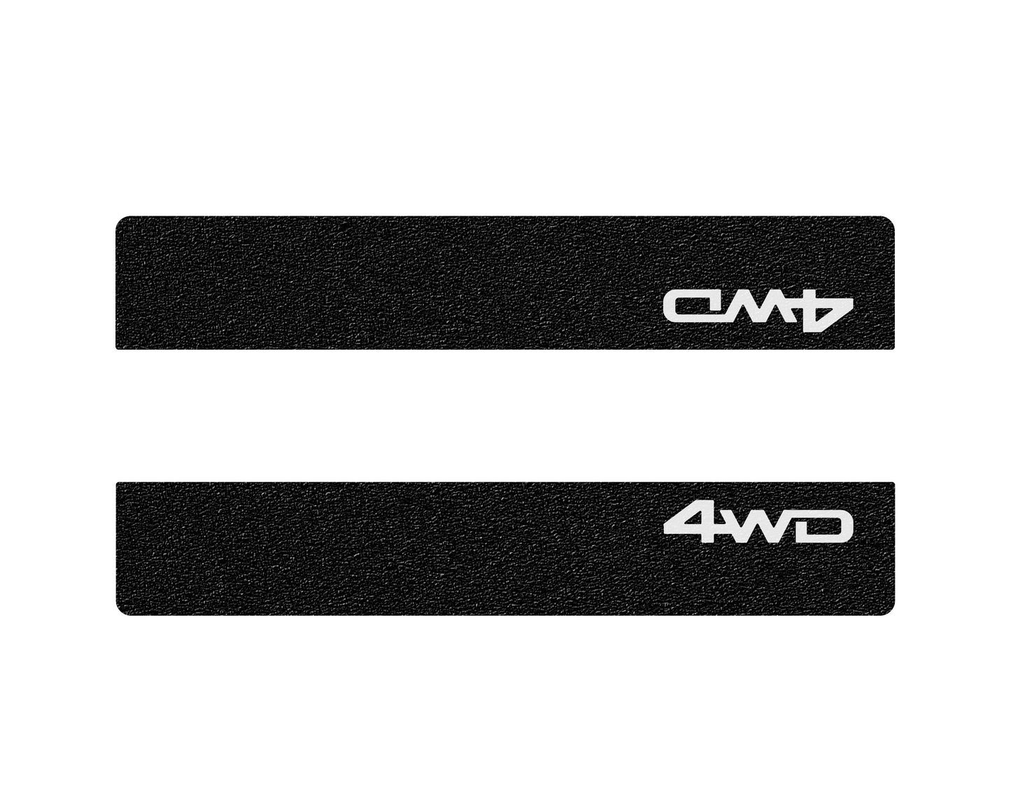 Textured Door Sill Overlays Fits 2000-2006 Toyota Tundra by Tufskinz.com