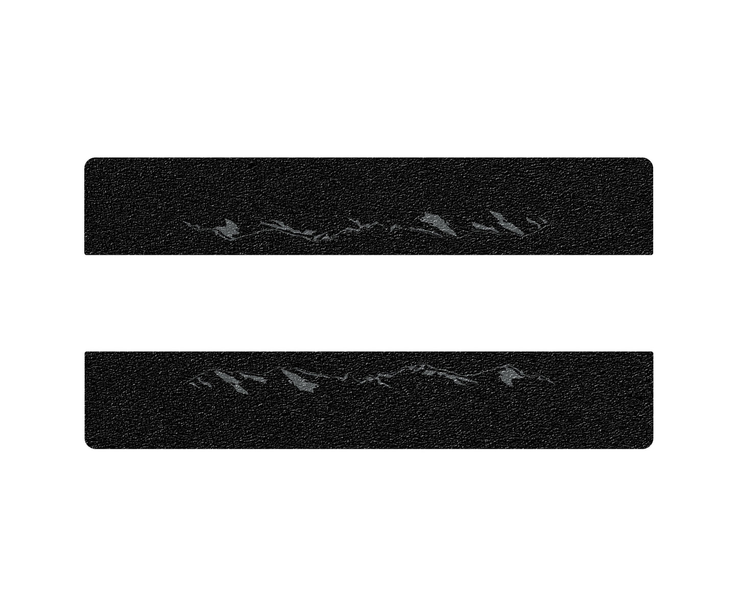 Textured Door Sill Overlays Fits 2000-2006 Toyota Tundra by Tufskinz.com