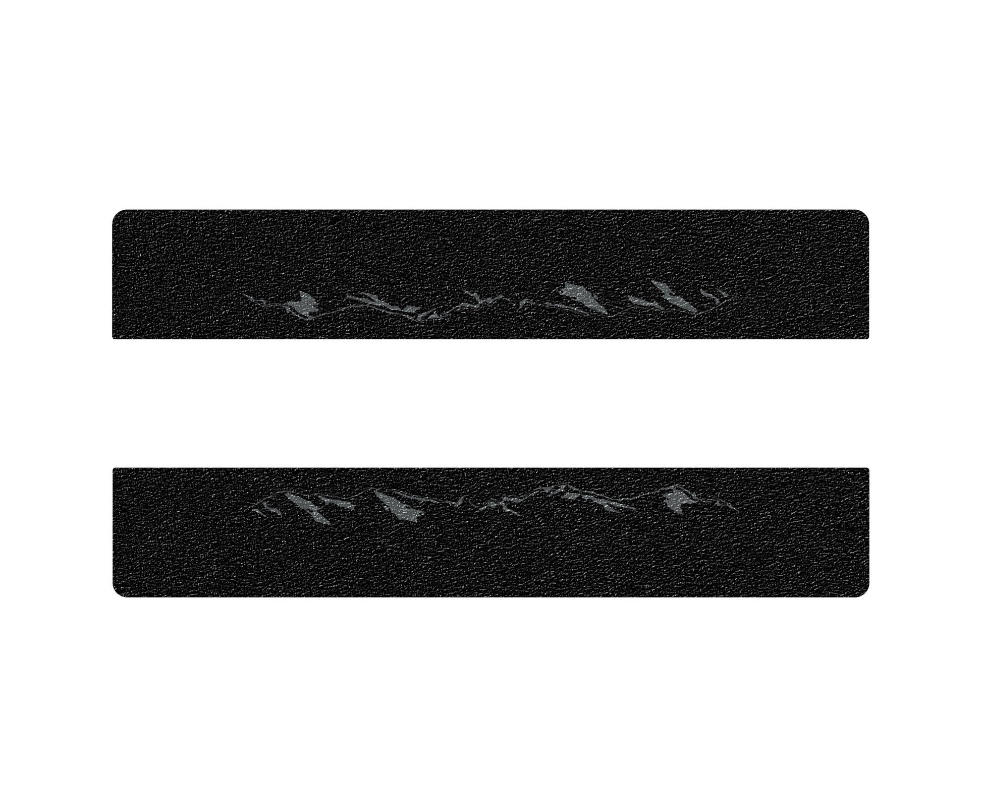 Textured Door Sill Overlays Fits 2000-2006 Toyota Tundra by Tufskinz.com