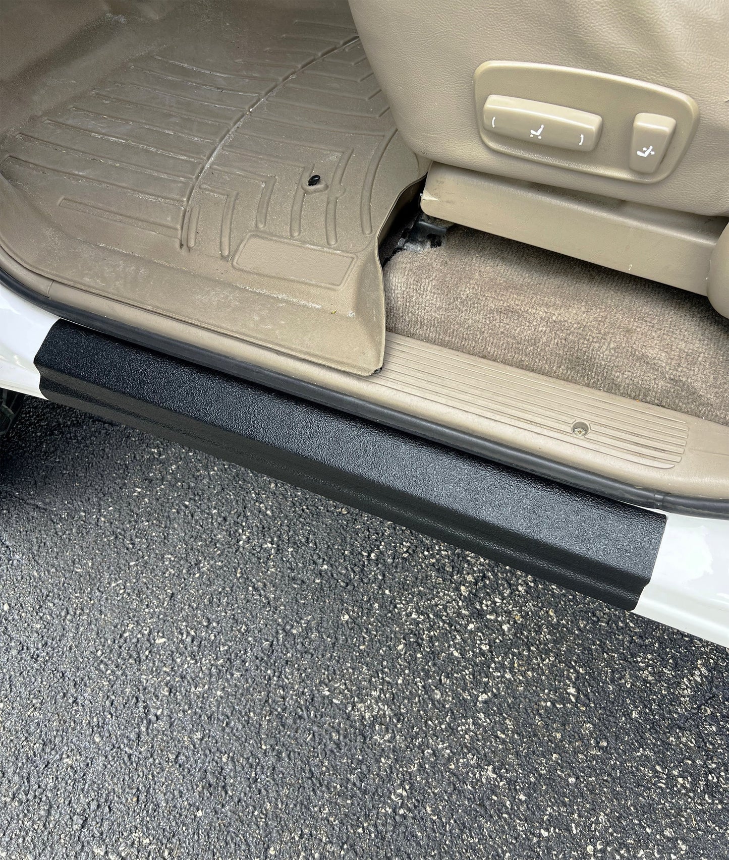Textured Door Sill Overlays Fits 2000-2006 Toyota Tundra by Tufskinz.com